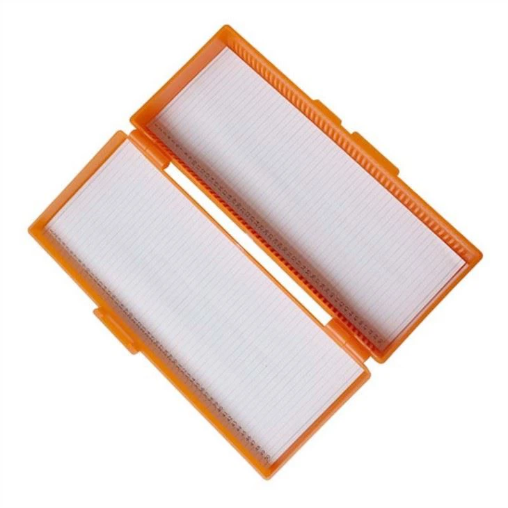 20 Place Slide Tray For Microscope Slide Storage Without Cover