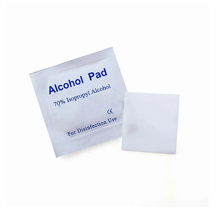 Sterile Medical Disposable Non-Woven Alchol Pad Swab with CE