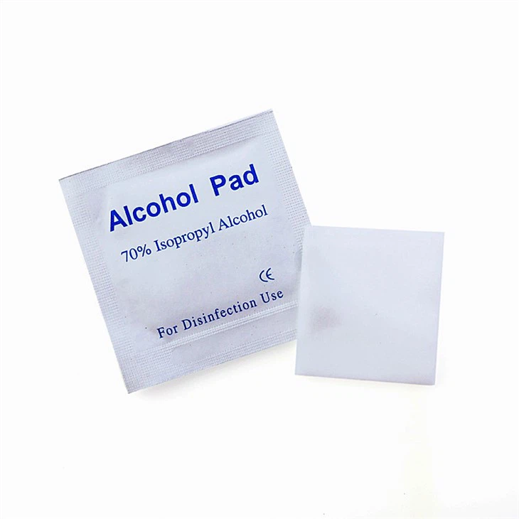 Medical Disposable Non Woven Serile 70% Isopropyl Alcohol Pad Alchol Swab