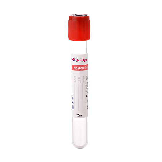 Blood Collection Plain Tube (No Additive)